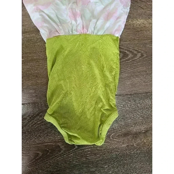 Bamboo Kickee Pants Hippo Dress 6-12m #3 - Picture 4 of 4